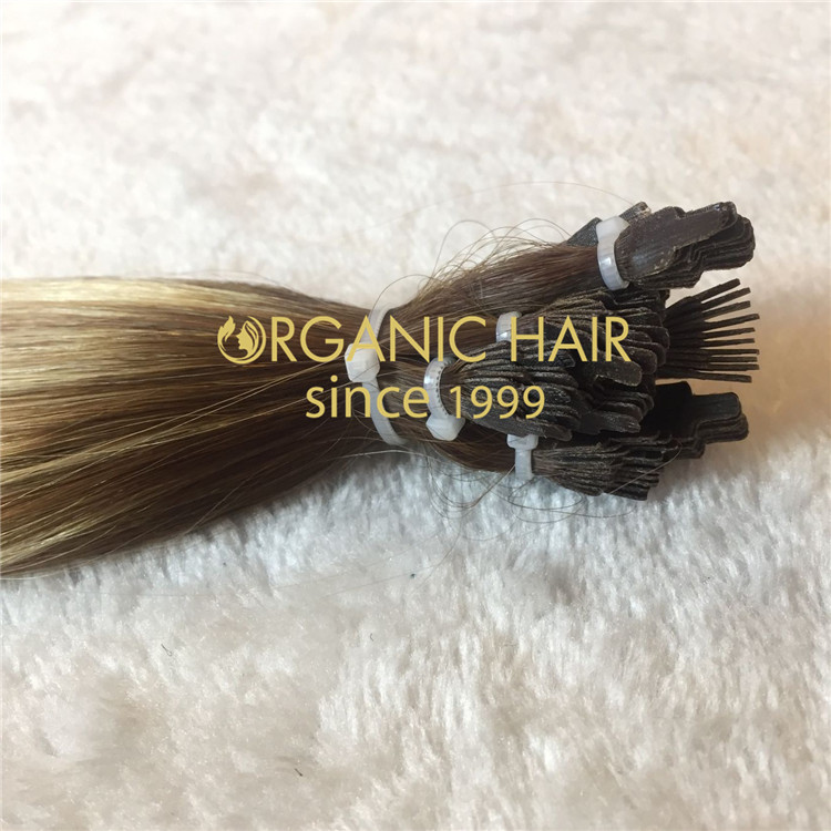 High quality human hair extensions--Ultra tip/Y tip/Fan tip hair extensions C17